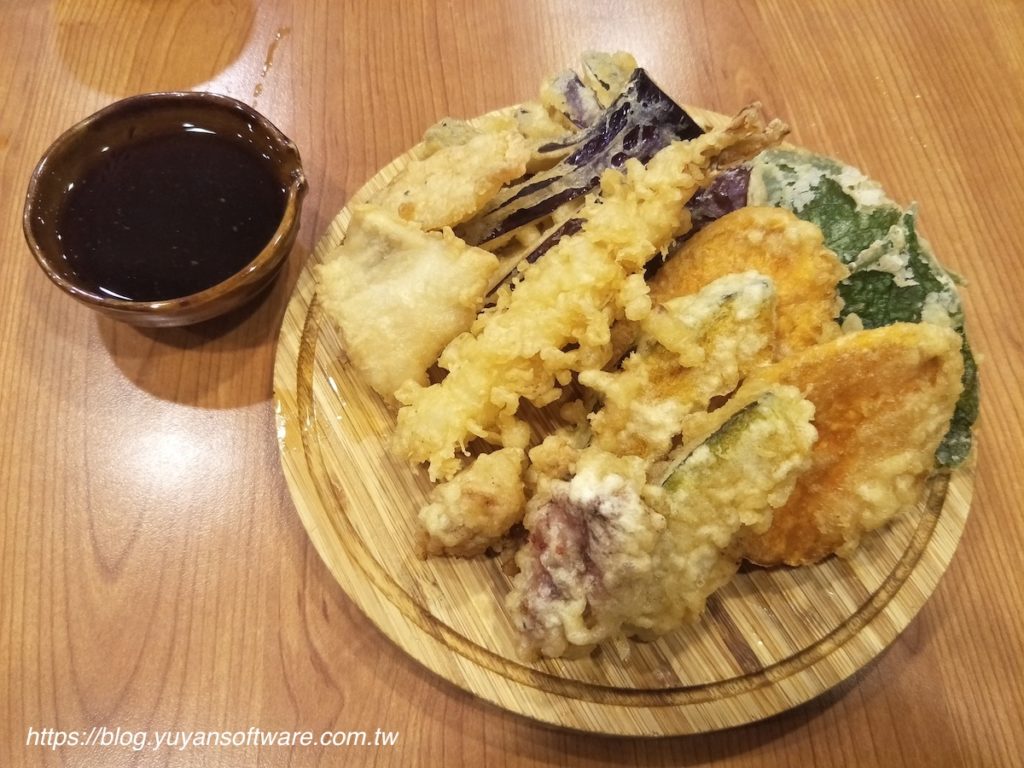 銀河堂 讚岐 烏龍麵 綜合天婦羅