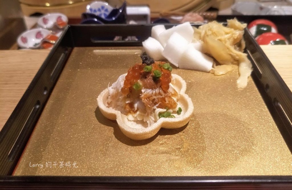 米匠 中山店 日本料理 松葉蟹肉最中餅