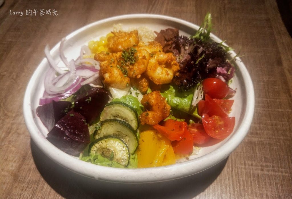 請請 義大利餐廳 逸仙店 Cin Cin Osteria 藜麥炸蝦沙拉