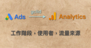 Google Ads gclid GA 工作階段 流量來源 新訪客 回訪者