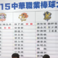 中華職棒 CPBL 2015 選秀