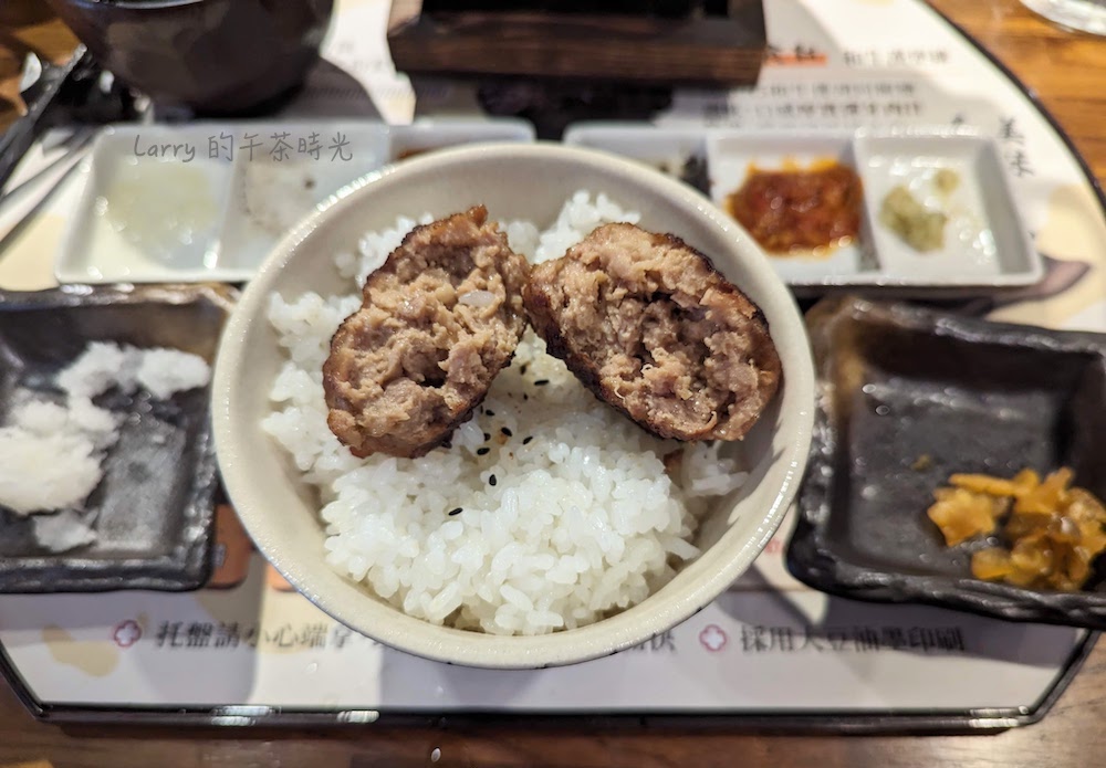 焱の挽肉 日本 炭烤 漢堡排 橘焱胡同集團 南京東路 晶鑽豬
