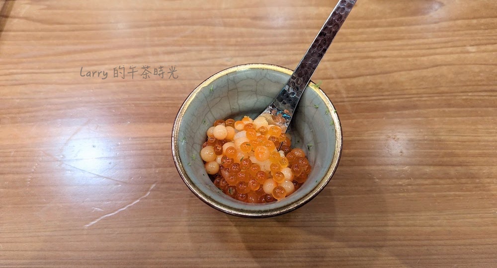 初魚鮨 信義區 新光三越A9 無菜單日本料理 鮭魚卵 鱒魚卵