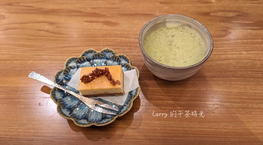 初魚鮨 信義區 新光三越A9 無菜單日本料理 鹹蛋黃起司蛋糕 抹茶