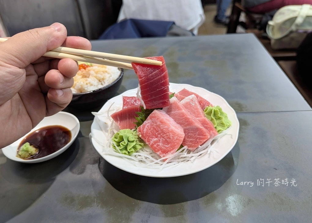 屏東東港, 華僑市場, 曾鮮, 黑鮪魚, 生魚片, 赤身