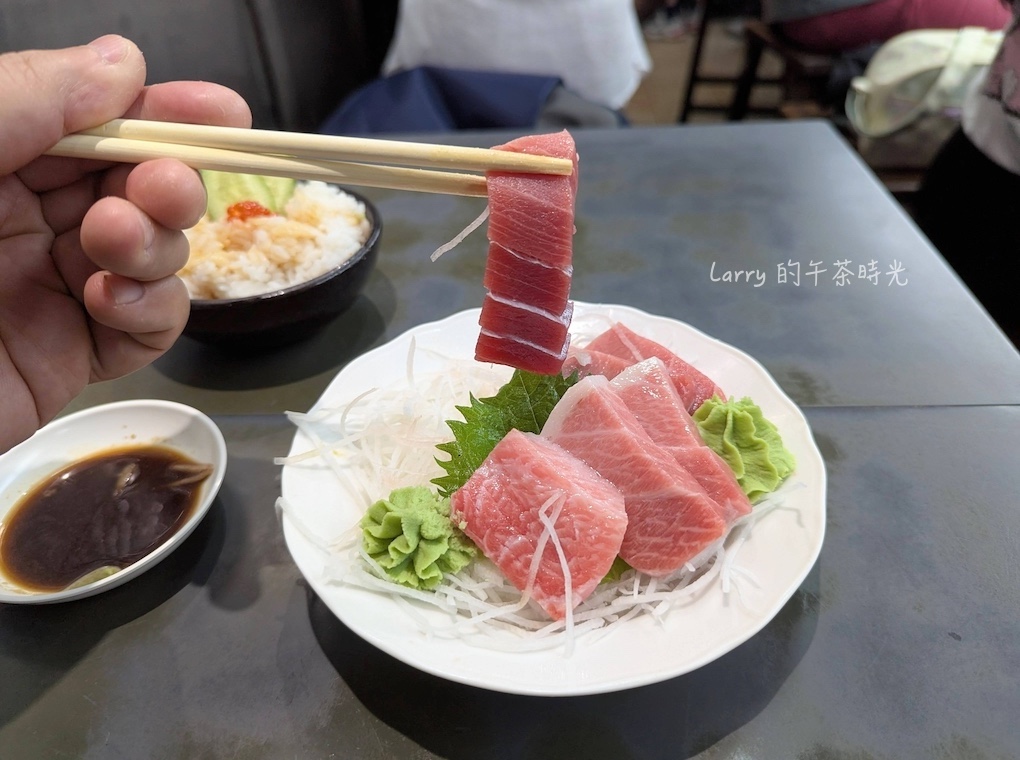 屏東東港, 華僑市場, 曾鮮, 黑鮪魚, 生魚片, 皮油