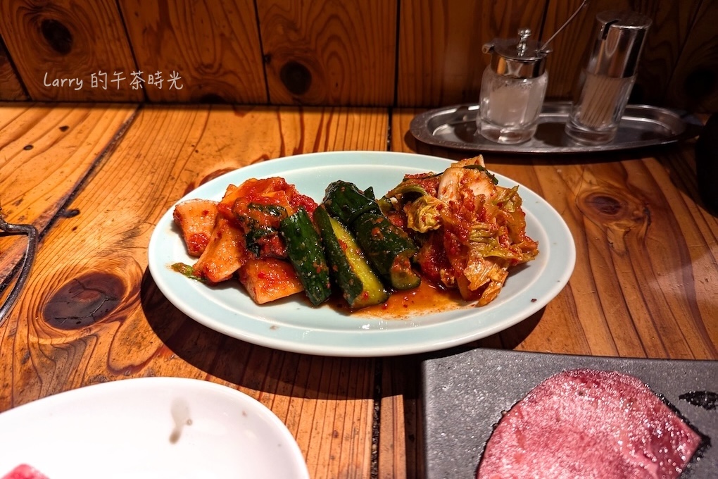 肉屋肉一 Nikuichi, 泡菜拼盤, 醃黃瓜, 醃蘿蔔