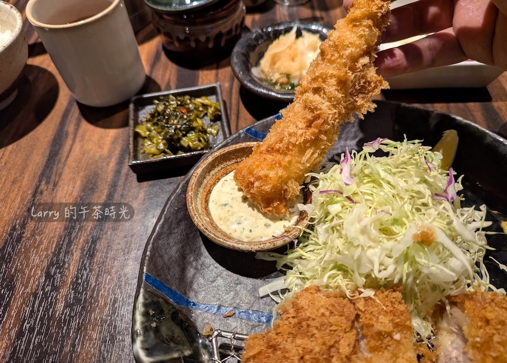 日本熊本, 勝烈亭 新市街本店, 炸蝦沾日式塔塔醬