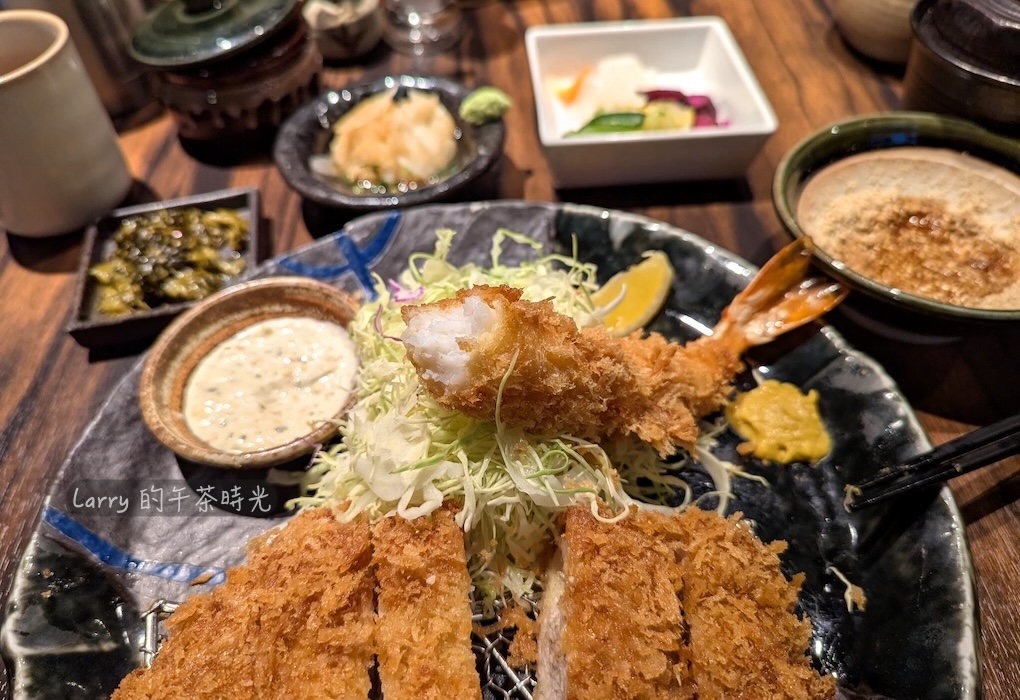 日本熊本, 勝烈亭 新市街本店, 炸蝦肉滿飽滿的, 不會說麵衣很厚