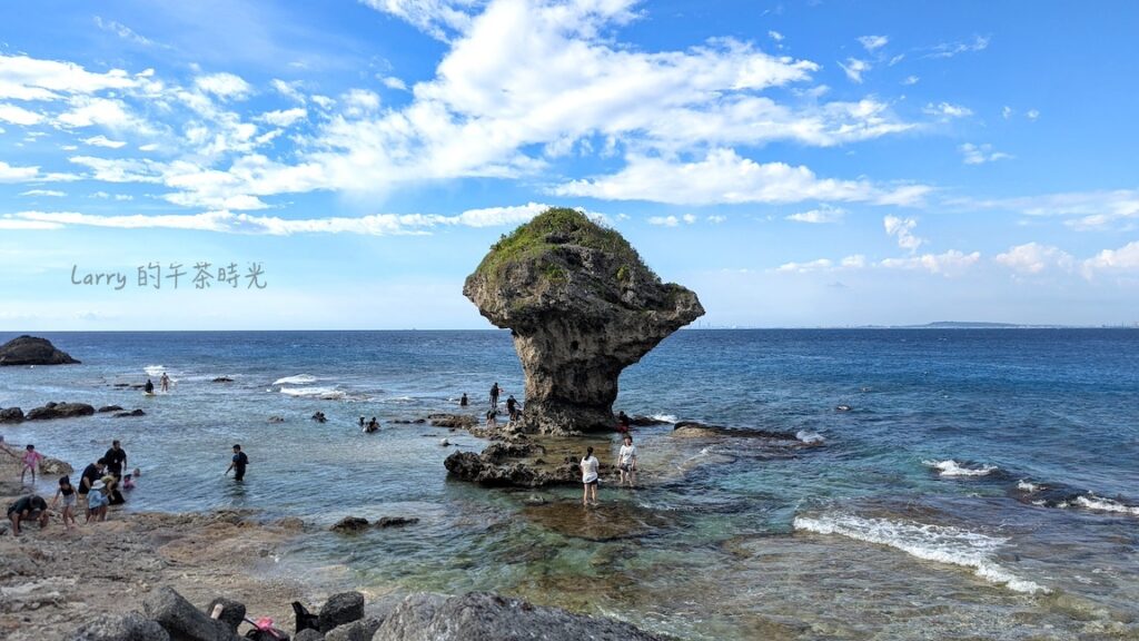 小琉球的花瓶石