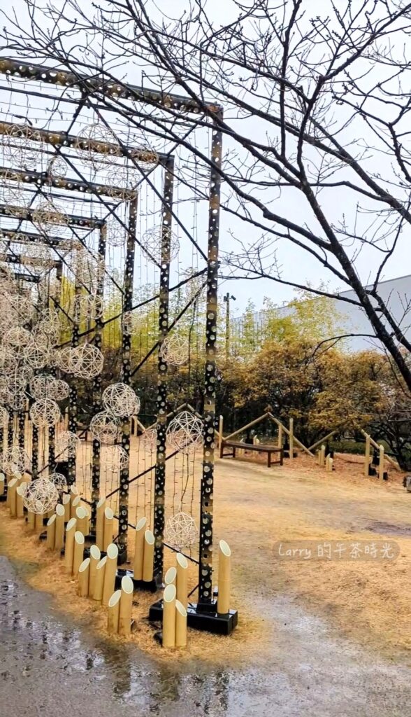 日本熊本 櫻町購物中心 (SAKURA MACHI), 頂樓的空中花園