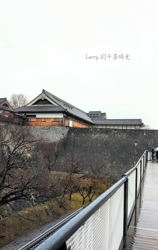 熊本城入園路線, 前方是本丸御殿