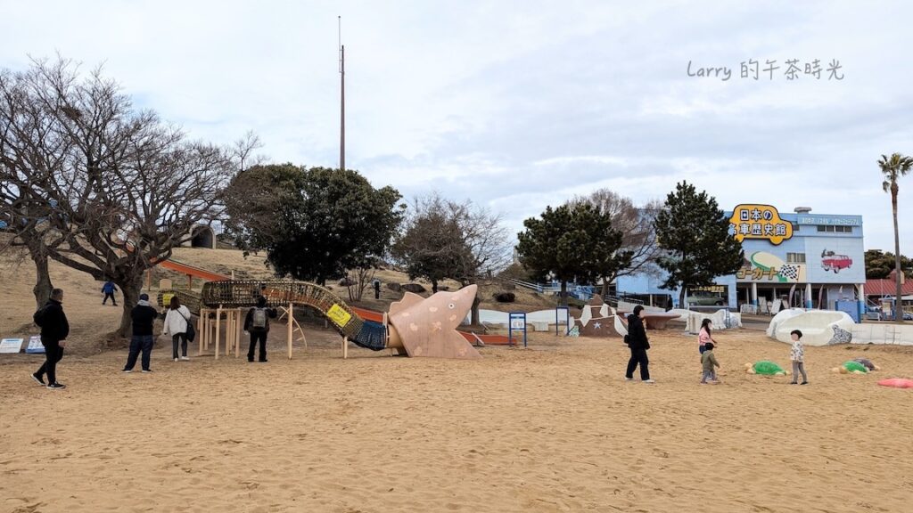 福岡海之中道海濱公園, 兒童遊樂設施、日本名車歷史館