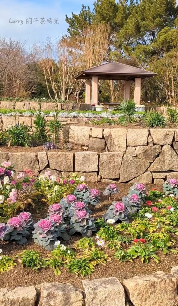 福岡海之中道海濱公園, 花階段 (花之階梯)