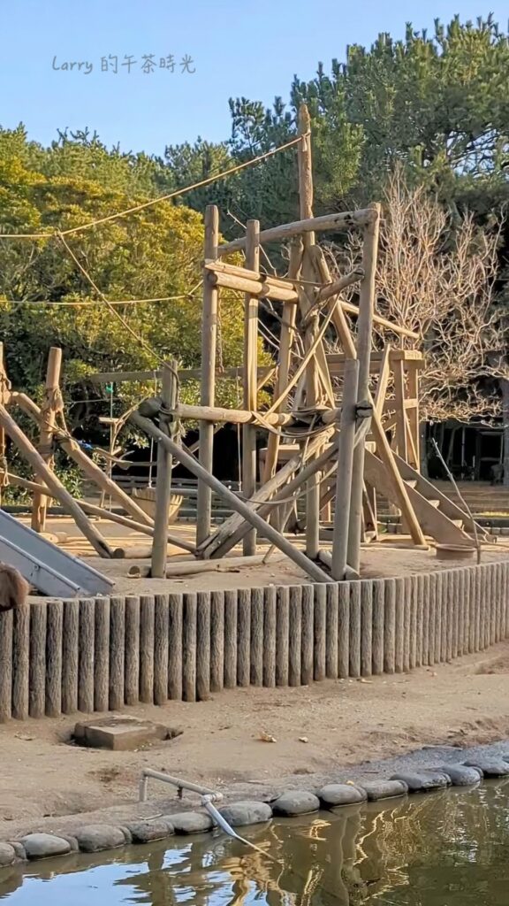 福岡海之中道海濱公園, 動物之森的捲尾猴的遊戲房舍