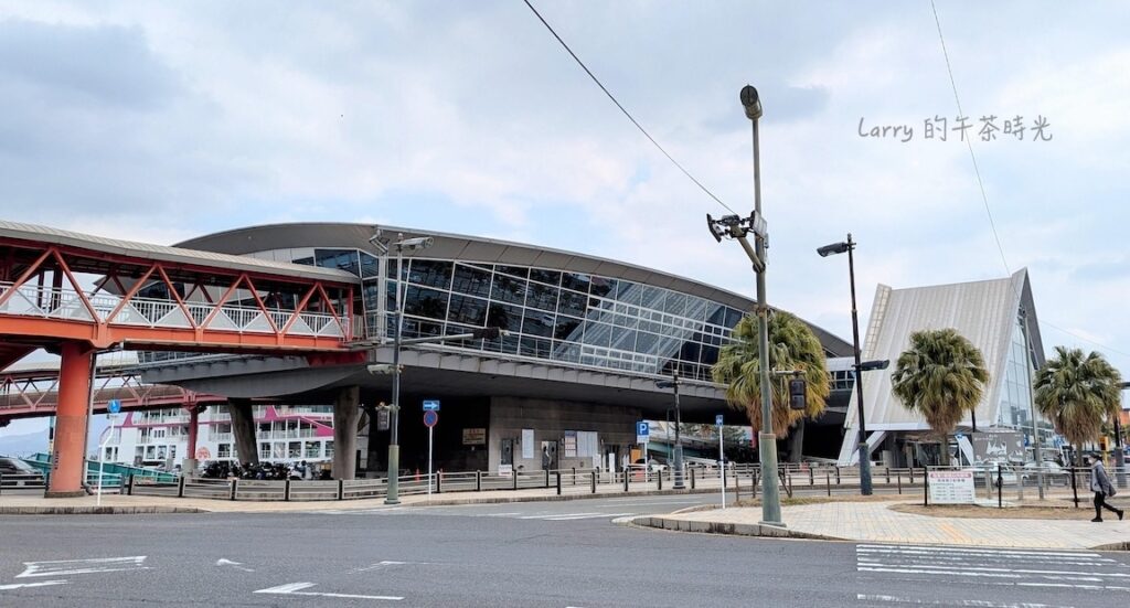 鹿兒島的櫻島渡輪碼頭