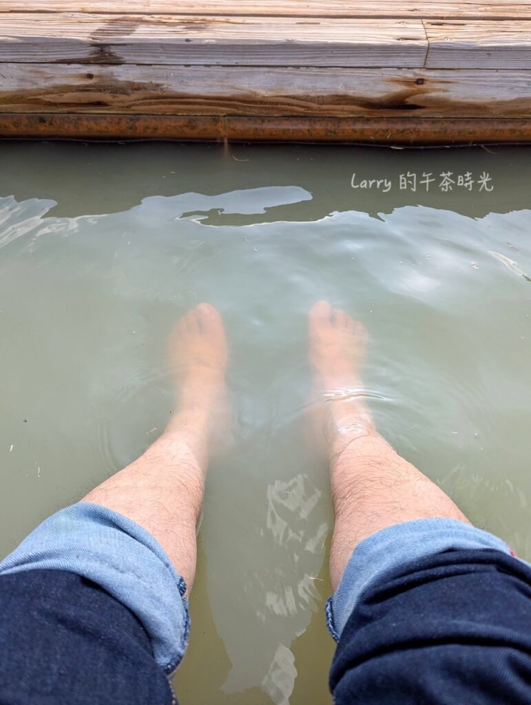 櫻島的熔岩渚公園足湯，體驗泡足湯