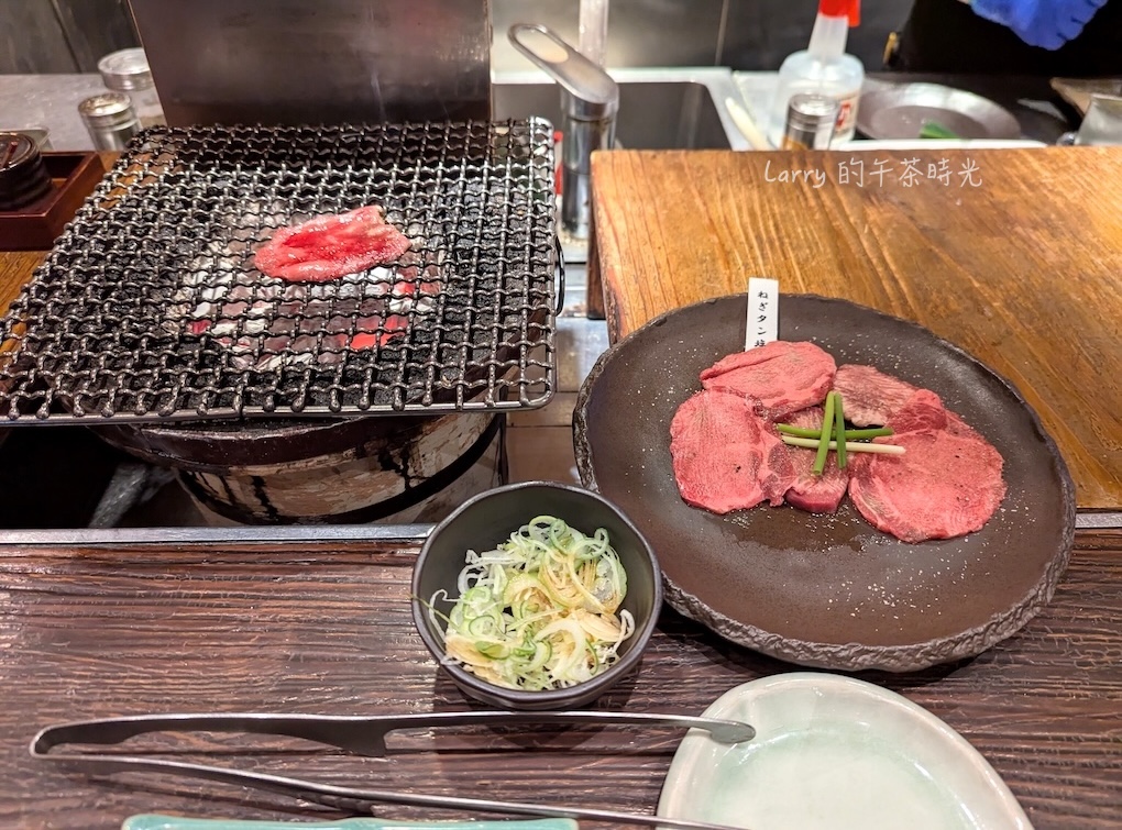 鹿兒島 薩摩內臟舖的蔥花鹽味牛舌 (ねぎタン鹽)