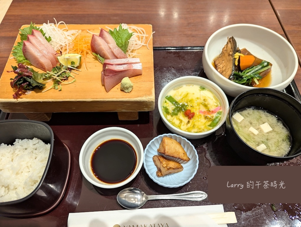 鹿兒島 山形屋食堂的鰤王定食 (長島的鰤魚)