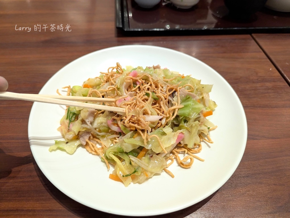 鹿兒島 山形屋食堂的硬炒麵 (焼きそば)