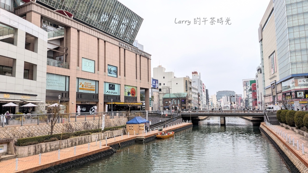 福岡 Hakata Riverain 購物中心西側的博多川