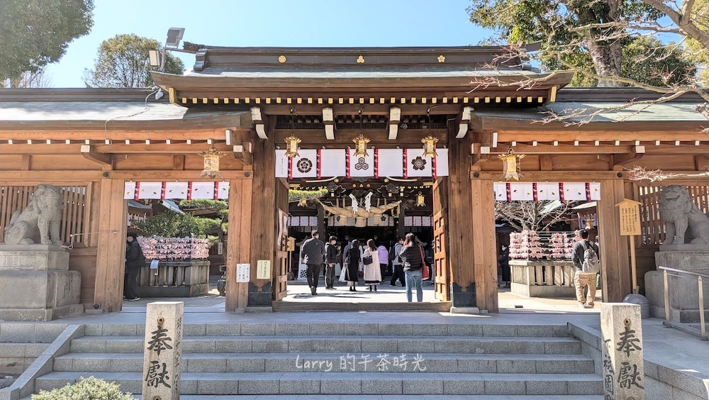 福岡櫛田神社的正殿