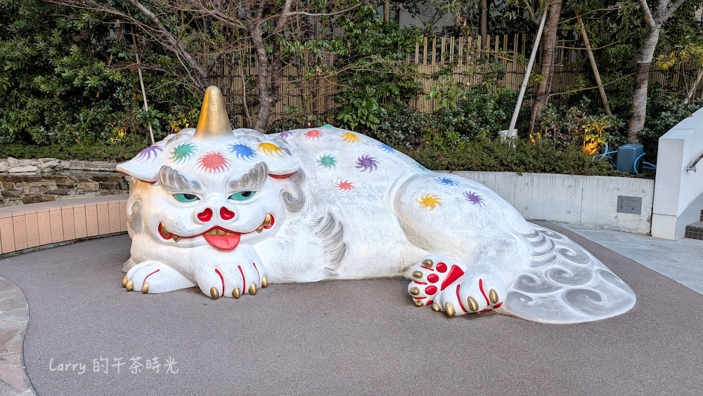 福岡大名花園城市東側的「大名の大狛犬」