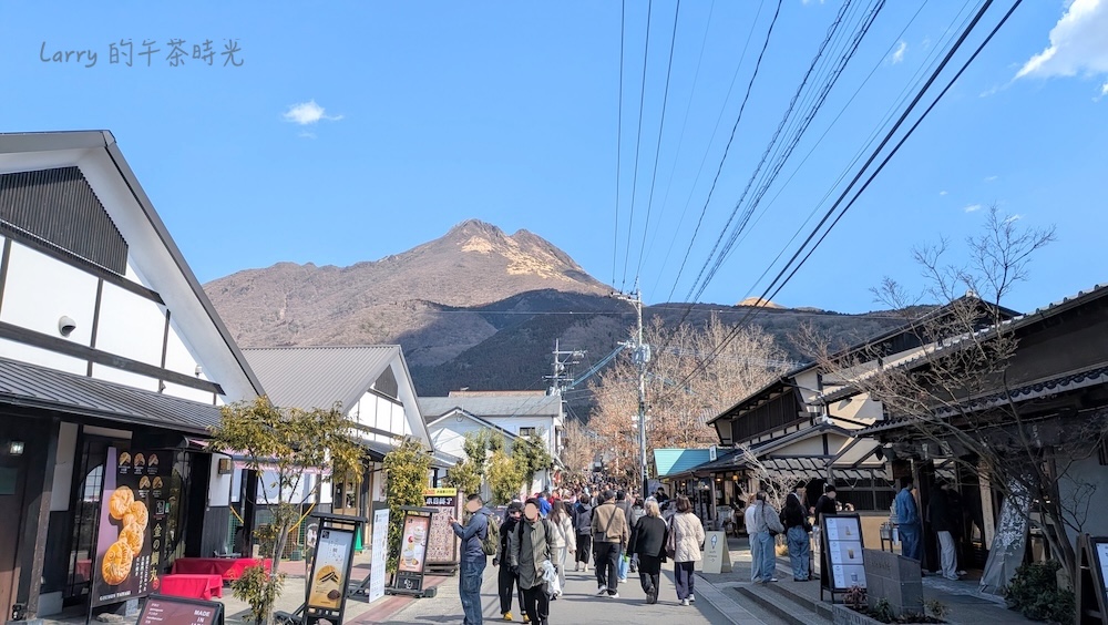 由布院的湯之坪街道，總是有滿滿的遊客